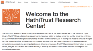 HTRC Portal